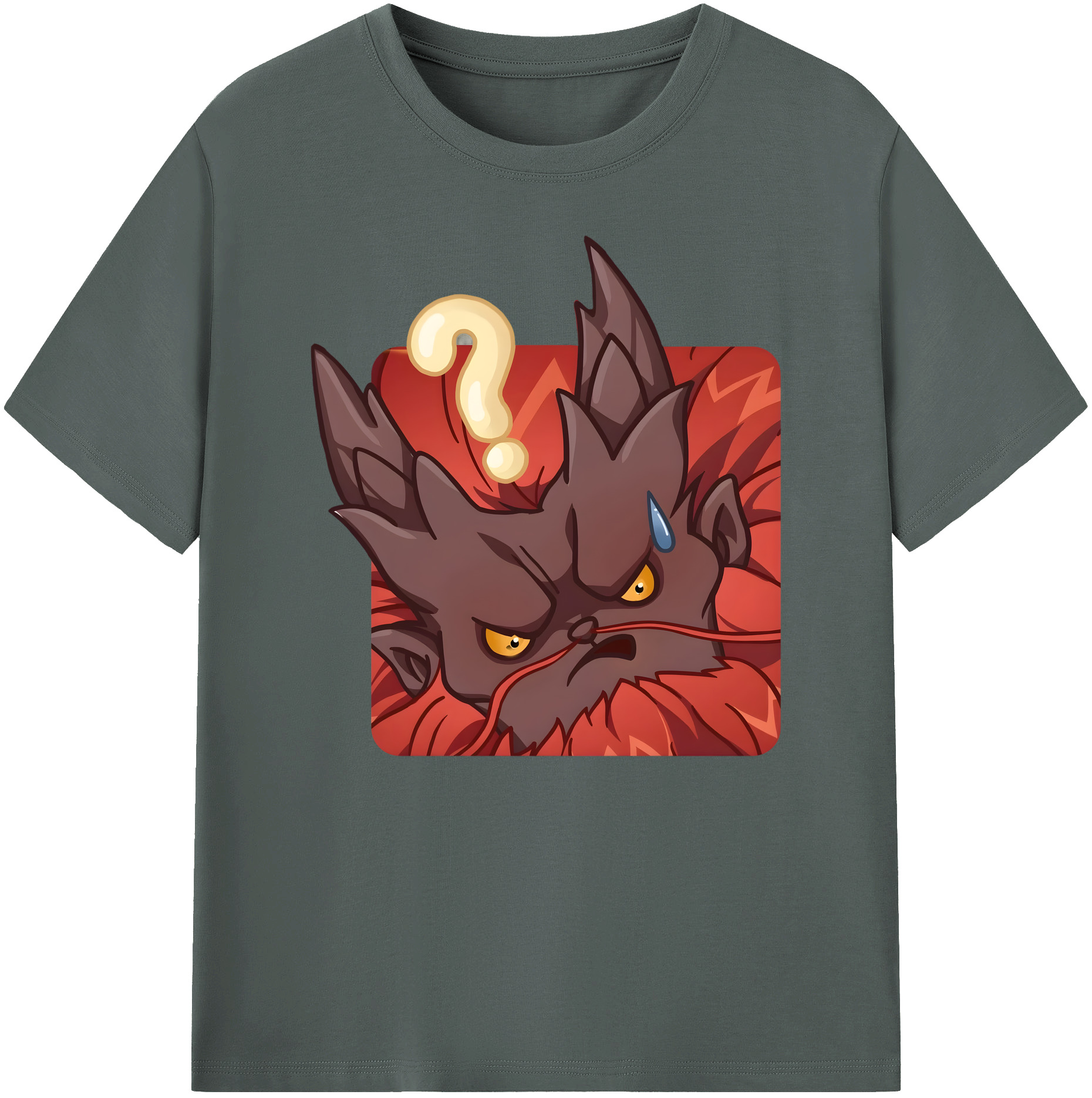 （画像用） Ne Zha 2 ナタ 魔童の大暴れ 綿100％ メンズ半袖Tシャツ｜肌触りやわらか＆通気性